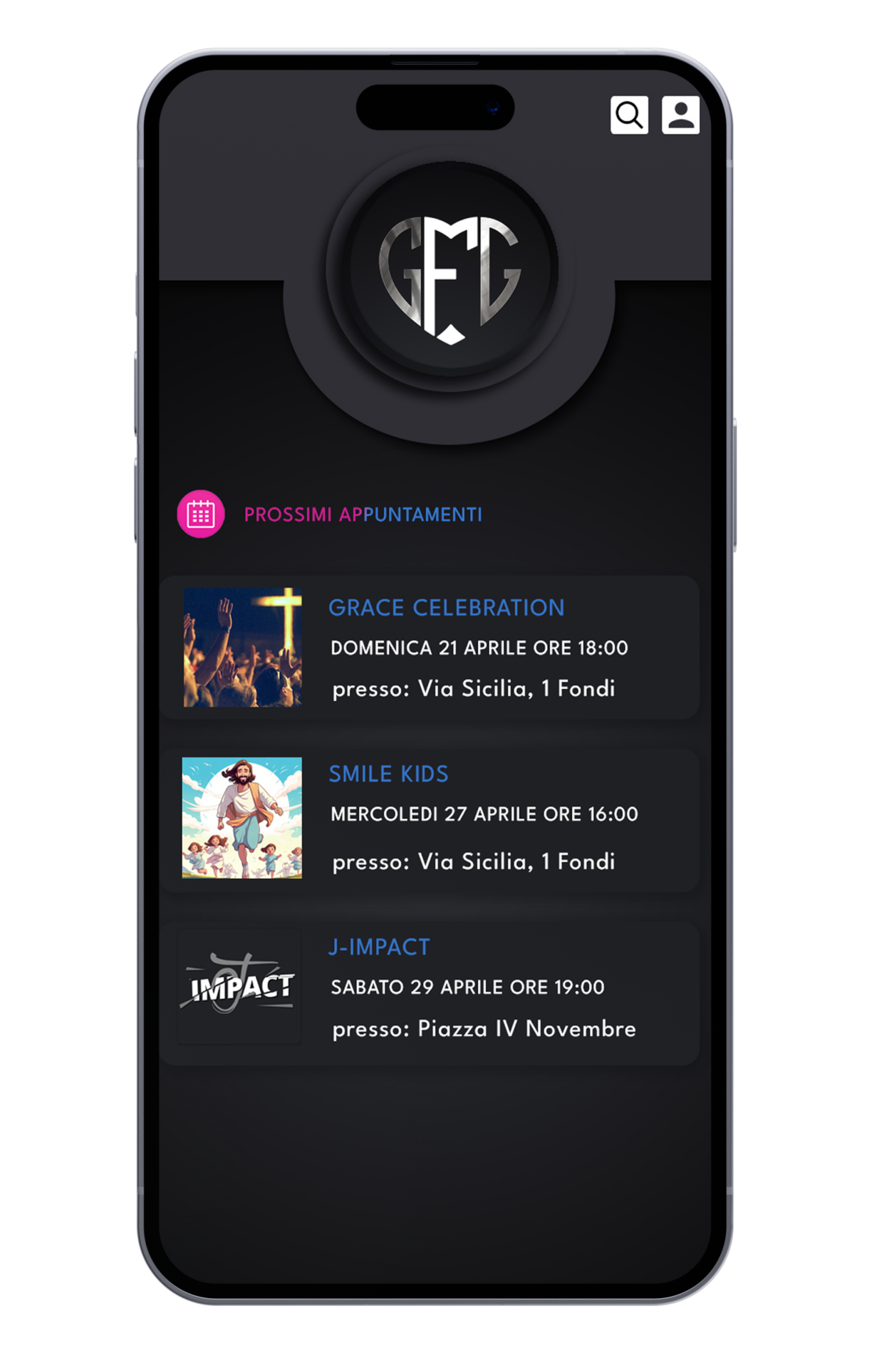 Events Feature